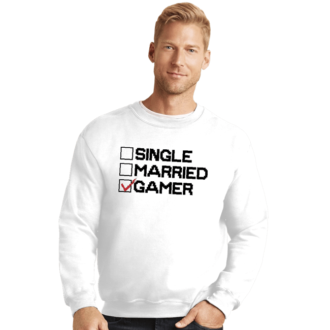Crewneck Sweater, Unisex / Small / White
