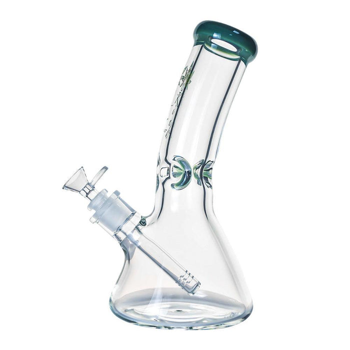 The Kind Glass Thick Glass Bent Neck Beaker Bong 10" to 24"