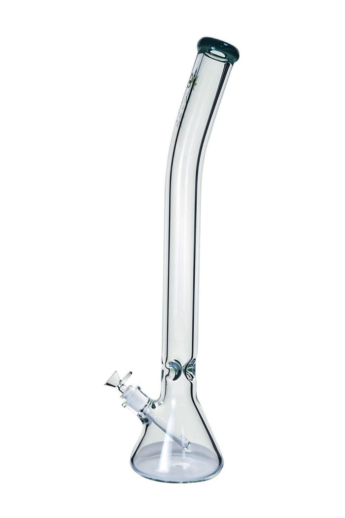 The Kind Glass Thick Glass Bent Neck Beaker Bong 10" to 24"