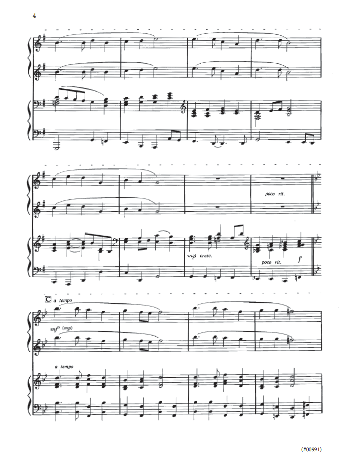 Two By Two - Vol. Two - Easy Piano Duets