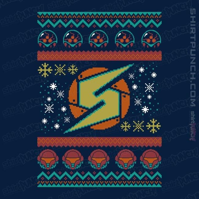 Secret_Shirts Magnets / 3"x3" / Navy Ugly Metroid