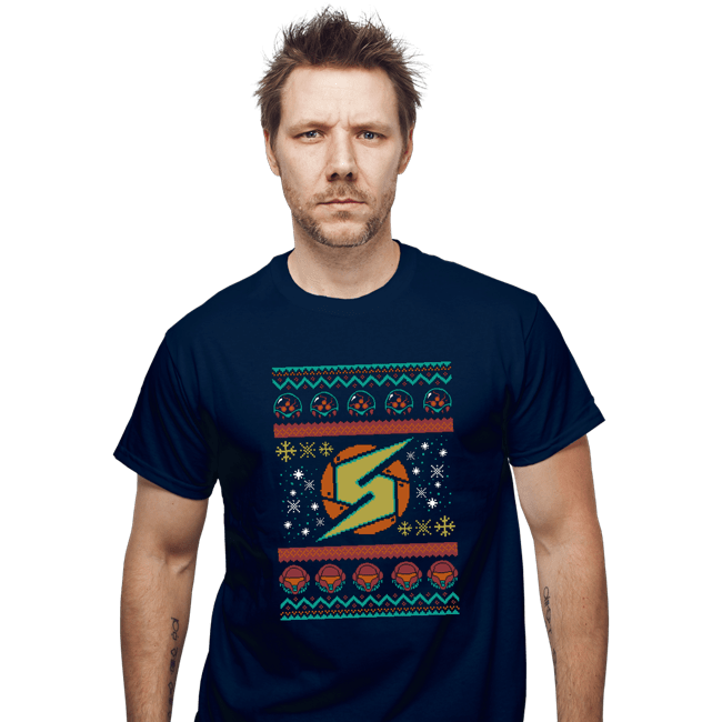 Secret_Shirts T-Shirts, Unisex / Small / Navy Ugly Metroid