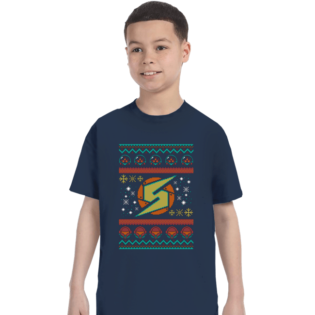 Secret_Shirts T-Shirts, Youth / XS / Navy Ugly Metroid