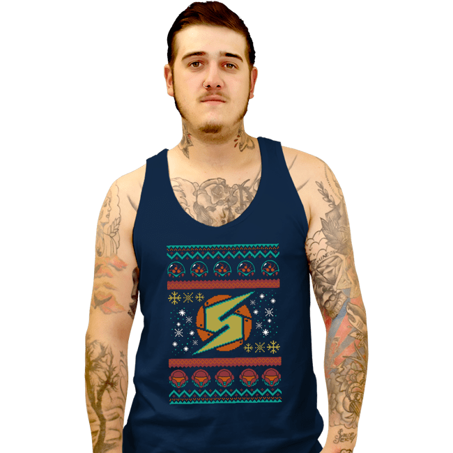 Tank Top, Unisex / Small / Navy