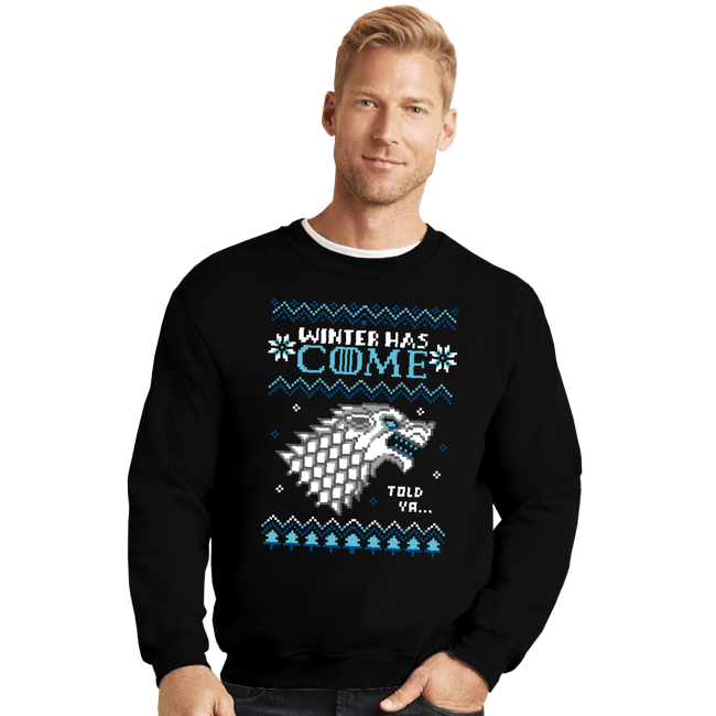 Crewneck Sweater, Unisex / Small / Black