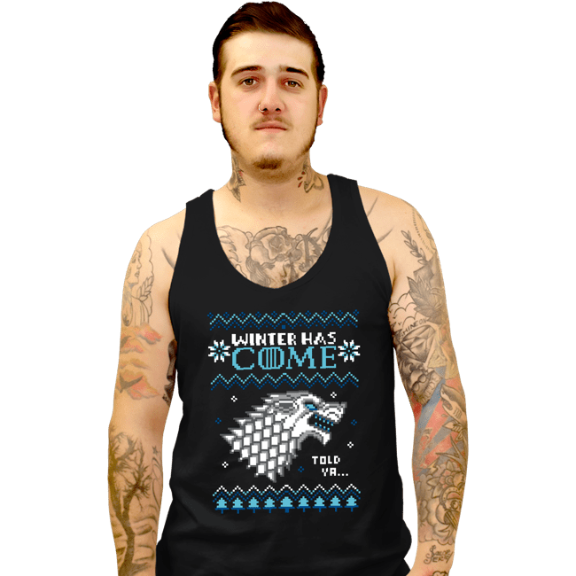 Tank Top, Unisex / Small / Black