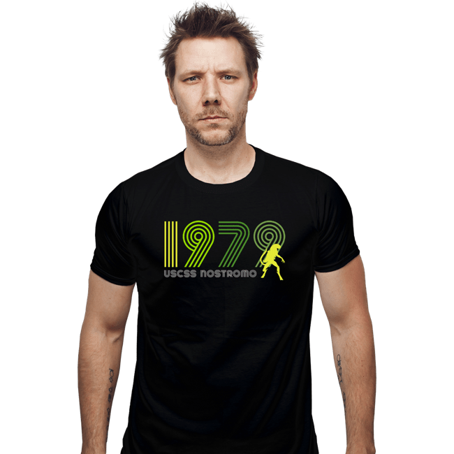 Daily_Deal_Shirts Fitted Shirts, Mens / Small / Black USCSS Nostromo 1979