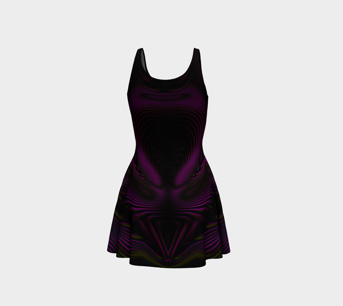 Velvet Dream Flare Dress