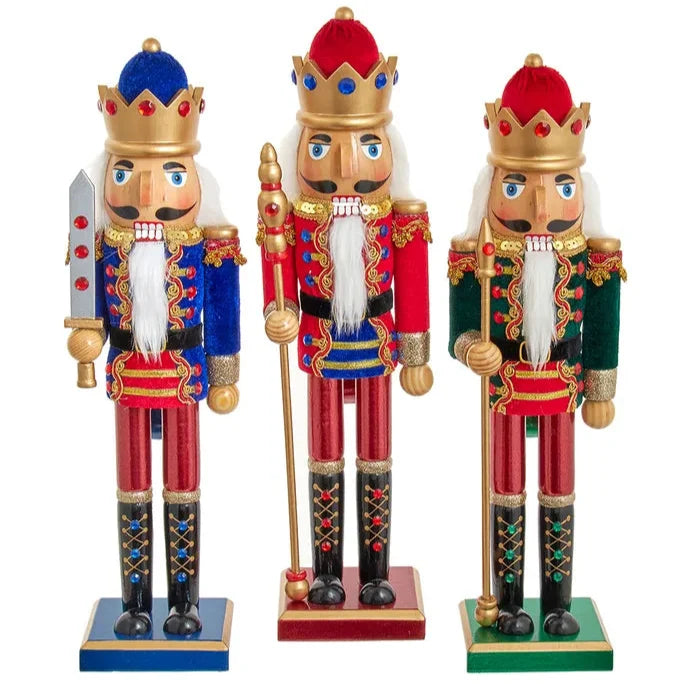 Velvet Trimmed Nutcracker