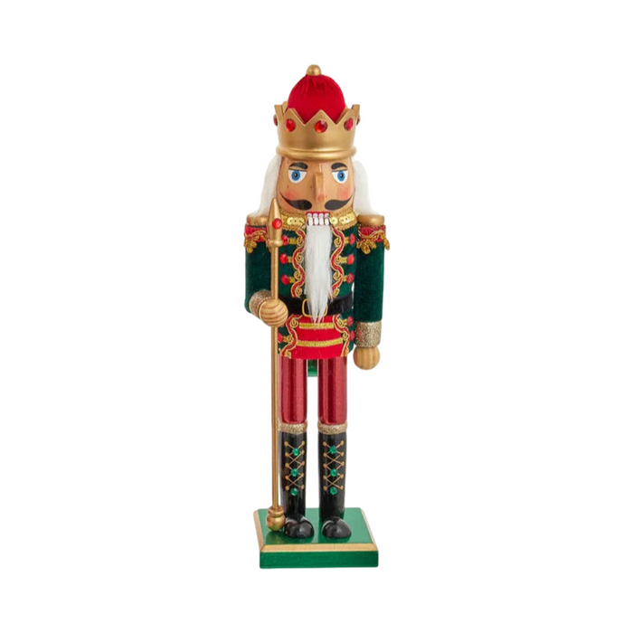 Velvet Trimmed Nutcracker