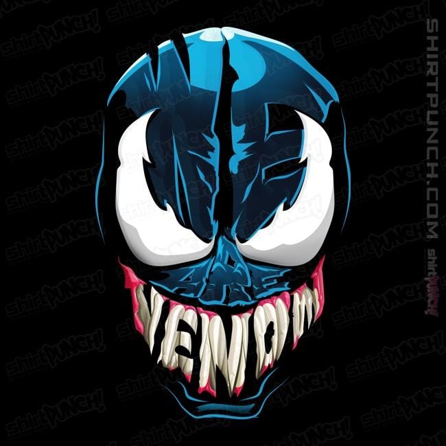 Shirts Magnets / 3"x3" / Black Venomous Typography
