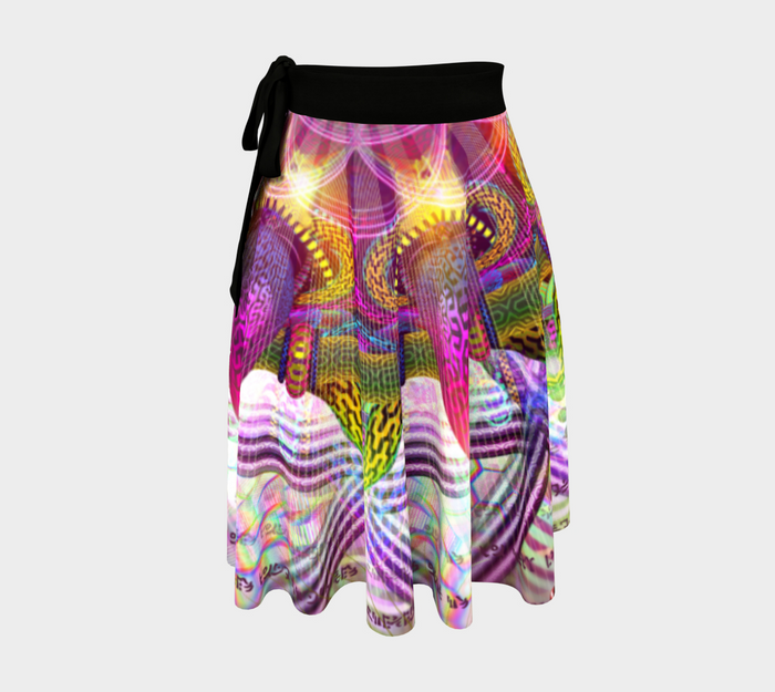 Venusian Flora Wrap Skirt