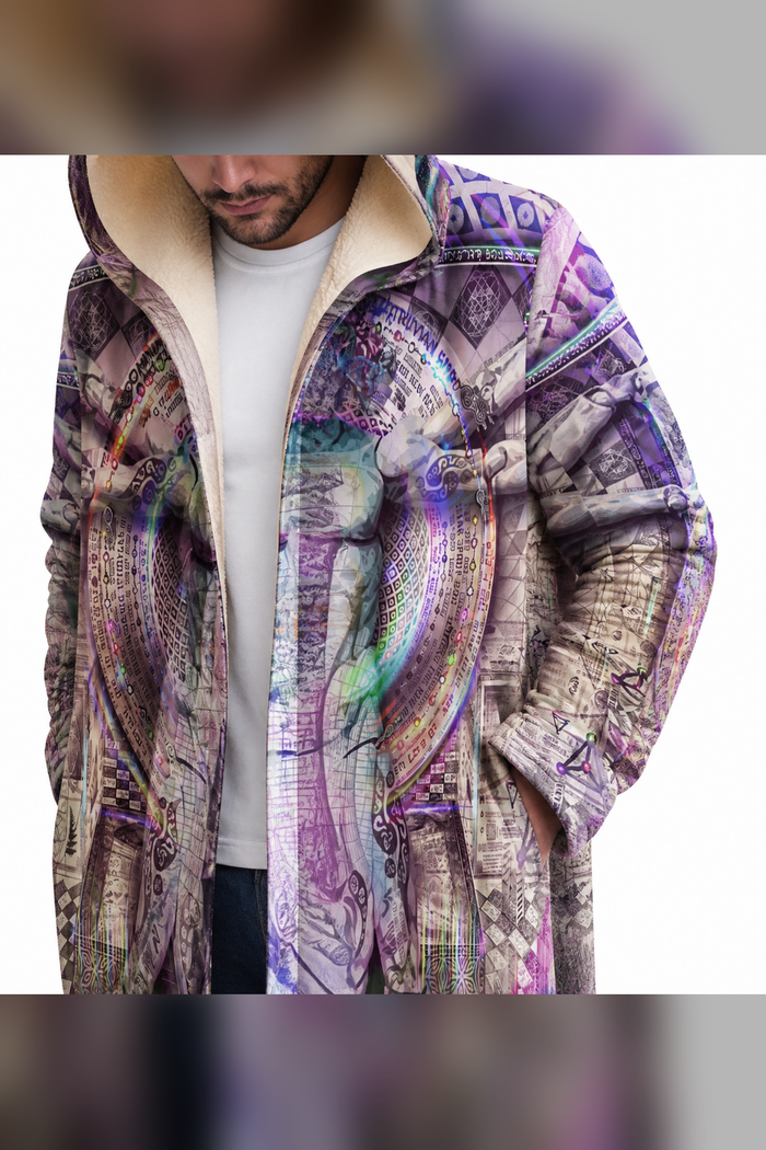Vitruvian Spirit Micro Fleece Cloak — approved source-faithful editorial view 05