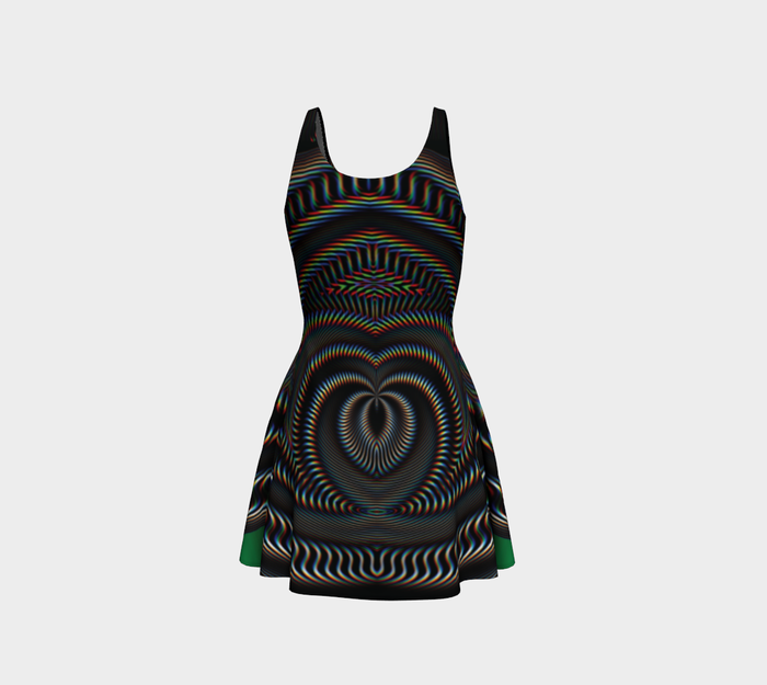 Waveform Flare Dress