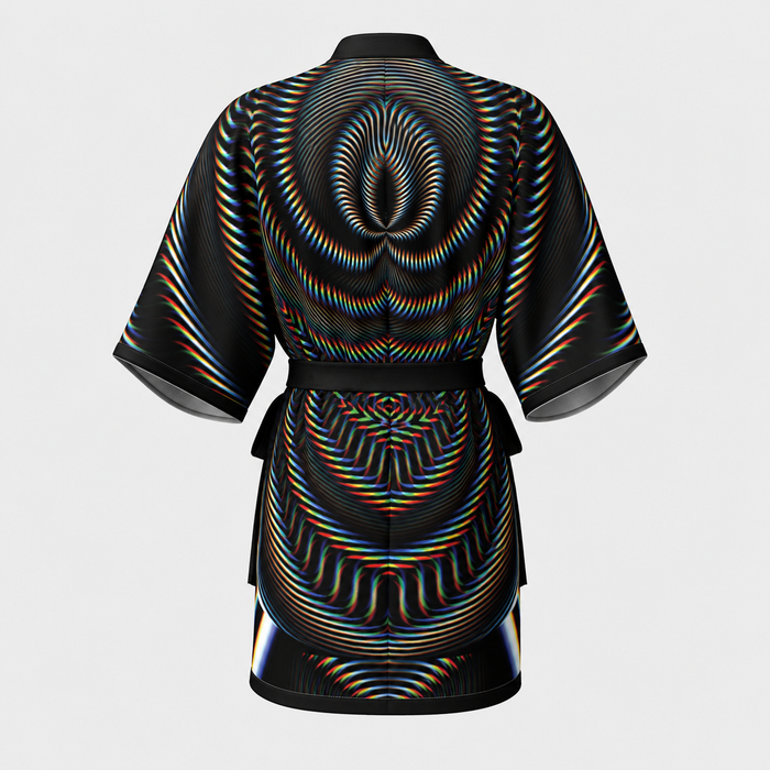 Waveform Kimono Robe lifestyle back view
