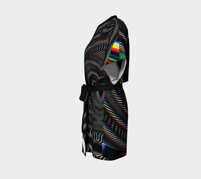 Waveform Kimono Robe
