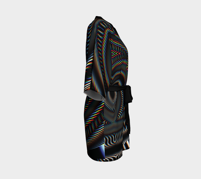 Waveform Kimono Robe