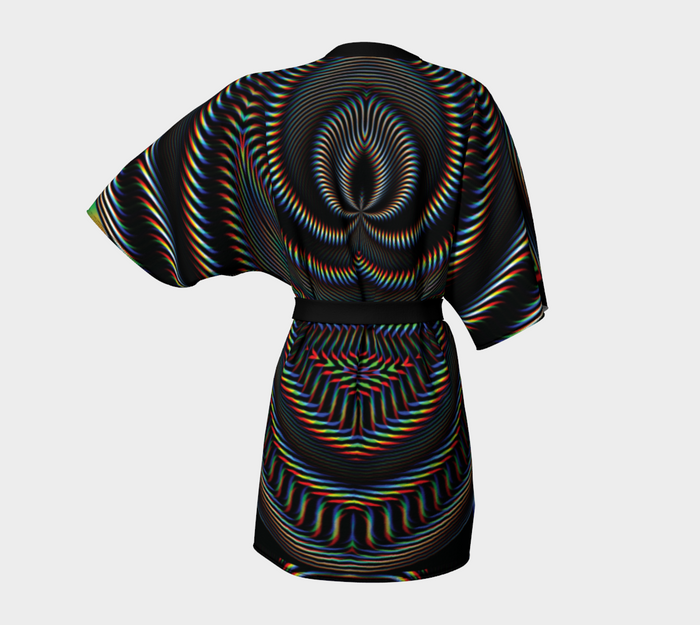 Waveform Kimono Robe