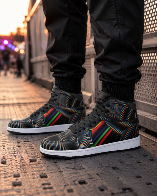 Waveform Unisex High Top Sneakers