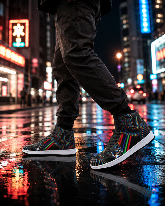 Waveform Unisex High Top Sneakers