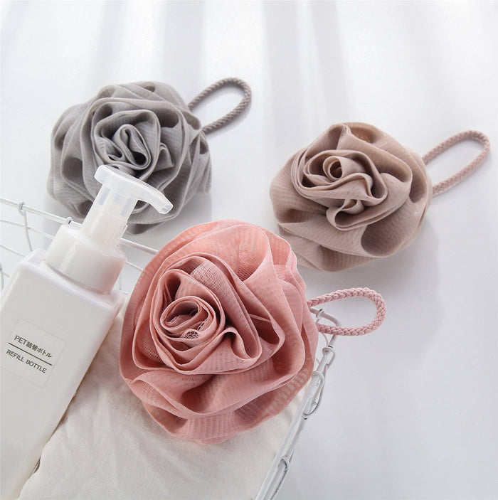 shower scrunchies