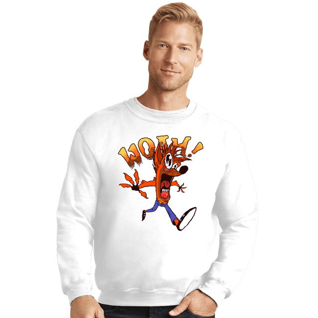Crewneck Sweater, Unisex / Small / White