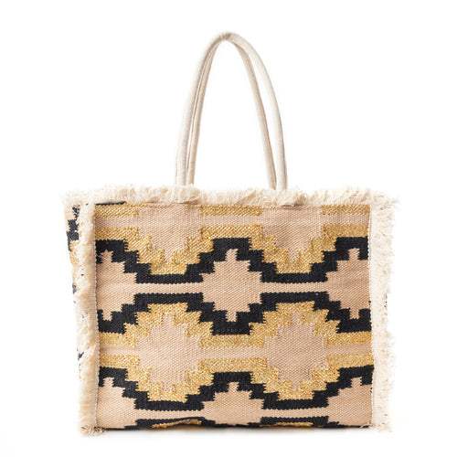 Wild West Sandstone Tote Bag-Lange General Store