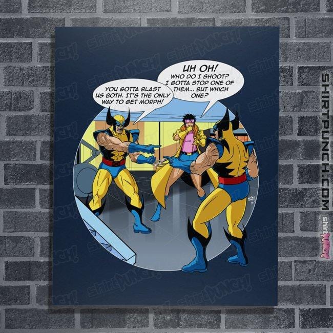 Posters / 4"x6" / Navy
