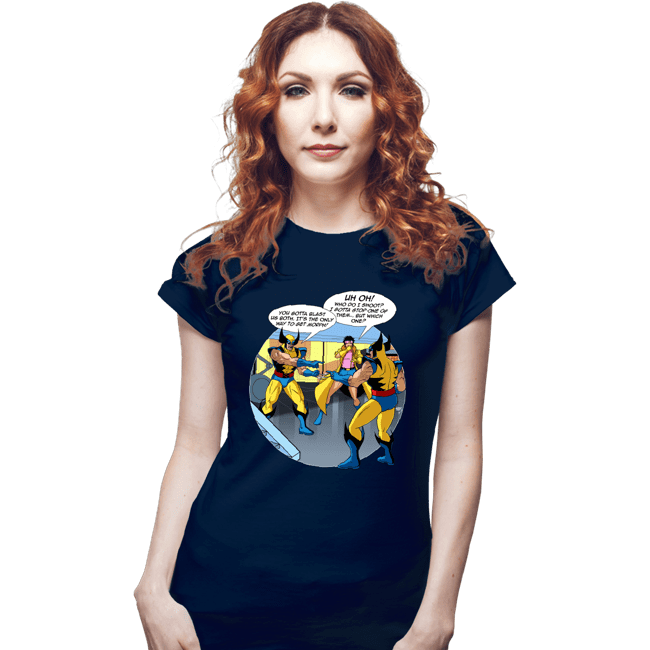 Fitted Shirts, Woman / Small / Navy