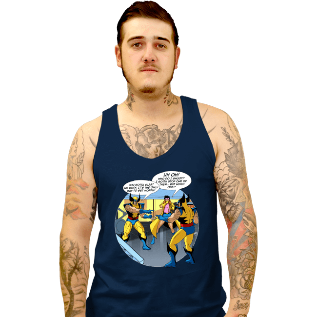 Tank Top, Unisex / Small / Navy