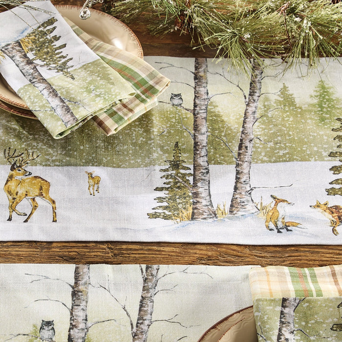 Woodland Winter Table Runner 36"-Lange General Store
