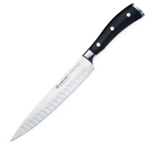 Wusthof Classic Ikon 9" Carving Knife, Hollow Edge