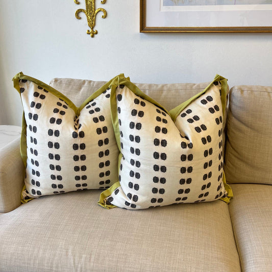 WWH + Cathy Lancaster :: Black Dot with Chartreuse