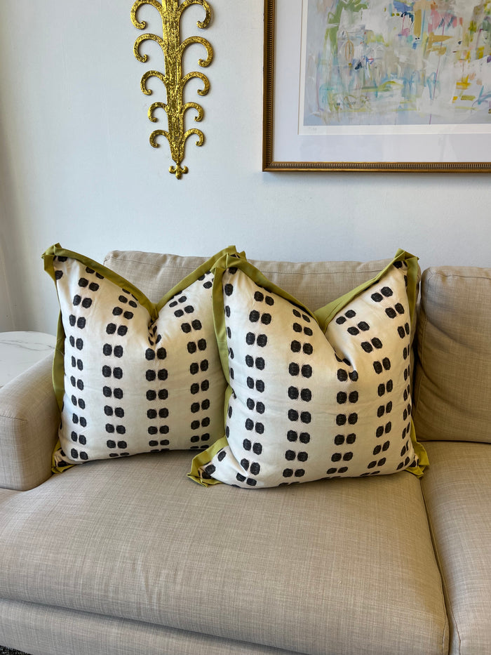 WWH + Cathy Lancaster :: Black Dot with Chartreuse