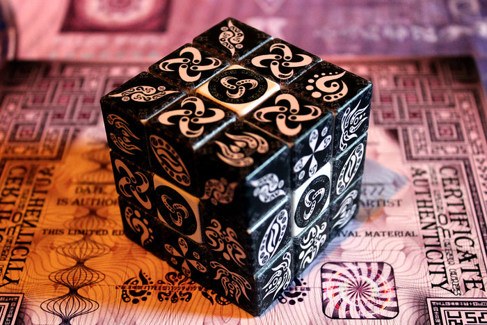 Xeno Frequency Hexahedron Art Cube